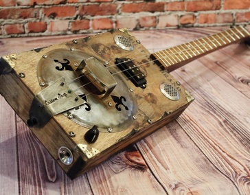 Сигарбокс гитара "Old Bowl"